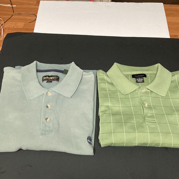 VanHuessen and Timberland Polo Shirt Bundle - Picture 16 of 17